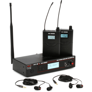 Galaxy Audio AS-1200-2P4 Wireless In-ear Monitor System - P4 Band