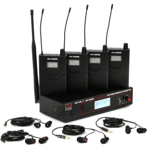 Galaxy Audio AS-1200-4D Wireless In-ear Monitor System - D Band