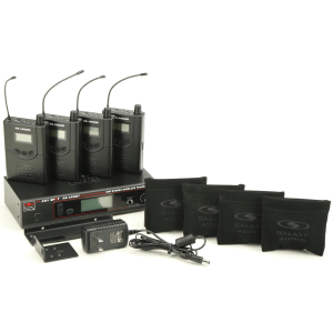 Galaxy Audio AS-1206-4P4 Wireless In-ear Monitor System - P4 Band