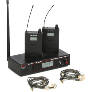 Galaxy Audio AS-1210-2N Wireless In-Ear Monitor System - N Band