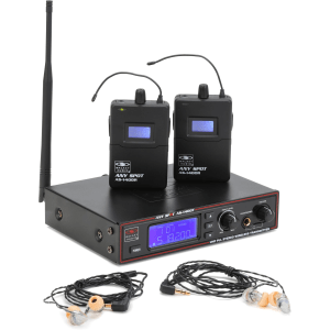Galaxy Audio AS-1406-2 Wireless In-Ear Monitor Twin Pack System