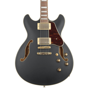 Ibanez Artcore AS73G Semi-hollowbody Electric Guitar - Black Flat