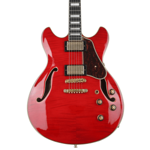 Ibanez Artcore Expressionist AS93FM Semi-Hollow Electric Guitar - Transparent Cherry Red