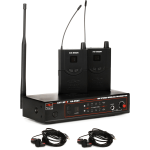 Galaxy Audio AS-950-2 Wireless In-Ear Monitor Twin Pack System - N Band