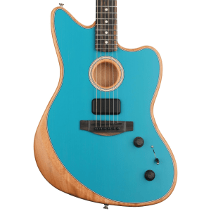Fender American Acoustasonic Jazzmaster Acoustic-electric Guitar - Ocean Turquoise