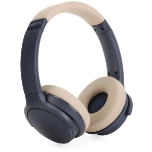 Audio-Technica ATH-S220BTBG Wireless On-ear Headphones - Navy Blue
