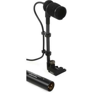 Audio-Technica ATM350S Cardioid Condenser Microphone with Surface Mounting System