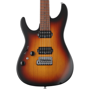 Ibanez Prestige AZ2402L Left-handed Electric Guitar - Tri Fade Burst Flat