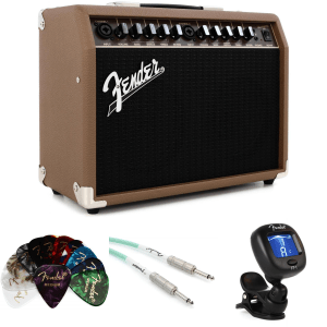 Fender Acoustasonic 40 40-watt Acoustic Amp Essentials Bundle