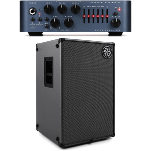 Darkglass Alpha-Omega 500 - 500-watt Bass Head and 1000-watt 2x12 Cabinet