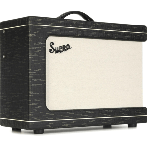 Supro Ambassador Custom 2 x 10-inch 50-watt Tube Combo Amplifier - Black