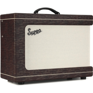 Supro Ambassador Custom 2 x 10-inch 50-watt Tube Combo Amplifier - Burgundy