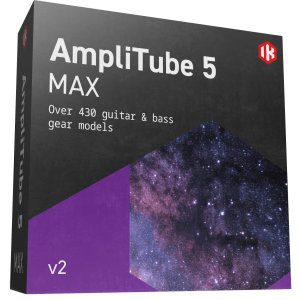 IK Multimedia AmpliTube 5 MAX v2 Software Suite - Crossgrade/Upgrade for Owners of Any IK Product Valued At $99 or More