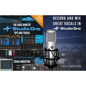 Sweetwater Publishing Studio One Tips & Tricks and Record and Mix Great Vocals - E-book Bundle by Craig Anderton