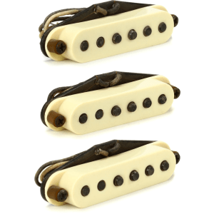 Seymour Duncan Antiquity Texas Hot Strat Single Coil 3-piece Pickup Set - Aged White