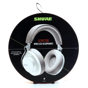 Shure AONIC 50 Premium Wireless Noise-canceling Headphone - White