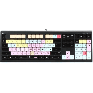 LogicKeyboard ASTRA2 Backlit Keyboard for Avid Pro Tools - PC