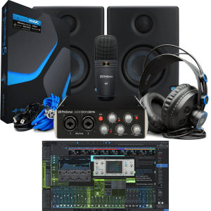 PreSonus AudioBox 96 Ultimate Hardware and Software Recording Bundle with Studio One 6 Professional Upgrade - 25th Anniversary Edition