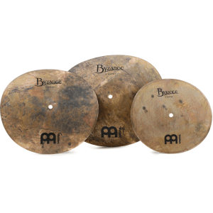 Meinl Cymbals Byzance Vintage 10-inch/12-inch/14-inch Smack Stack Cymbals