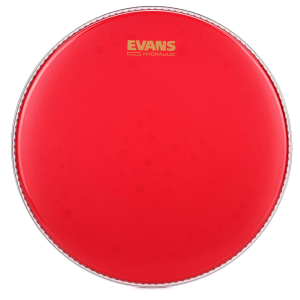 Evans Hydraulic Red Coated Snare Head - 14 inch