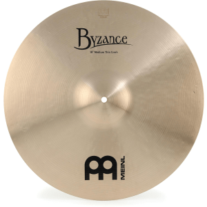 Meinl Cymbals Byzance Traditional Medium Thin Crash Cymbal - 18 inch