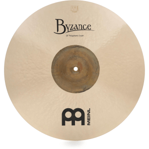 Meinl Cymbals 18 inch Byzance Traditional Polyphonic Crash Cymbal