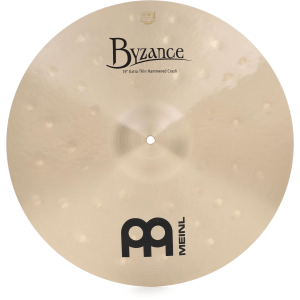 Meinl Cymbals 19 inch Byzance Traditional Extra Thin Hammered Crash Cymbal