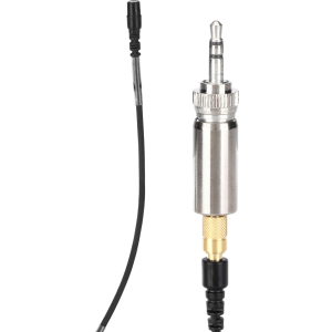 Countryman B2D Directional Lavalier Microphone - Standard Gain with Detachable SR Connector for Sennheiser Wireless - Black