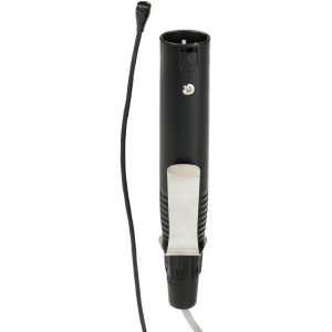 Countryman B3 Omnidirectional Lavalier Microphone - Standard Sensitivity with Hardwired XLR Connector - Black