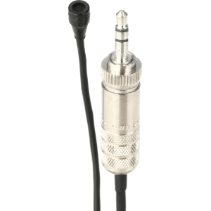 Countryman B3 Omnidirectional Lavalier Microphone - Standard Sensitivity with Locking 3.5mm Connector for Sennheiser Wireless - Black
