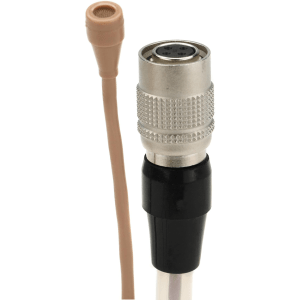 Countryman B3 Omnidirectional Lavalier Microphone - Standard Sensitivity with cW-style Connector for Audio-Technica Wireless - Tan
