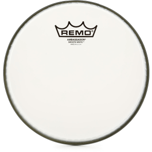 Remo Ambassador Smooth White Drumhead - 8-inch