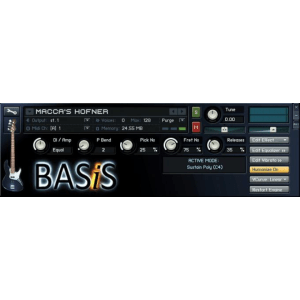 Vir2 BASiS Bass Guitar Software Instrument
