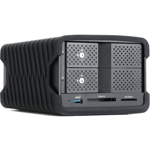 Glyph Blackbox Pro RAID 8TB USB-C Desktop Hard Drive with Hub - Black