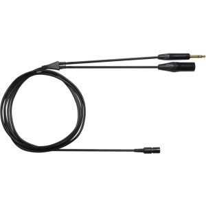 Shure BCASCA-NXLR3QI XLR and 1/4-inch Male Cable for BRH50M/440M/441M