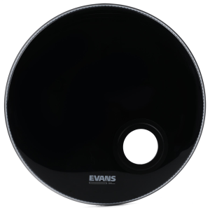 Evans EMAD Resonant Black Bass Drumhead - 22 inch