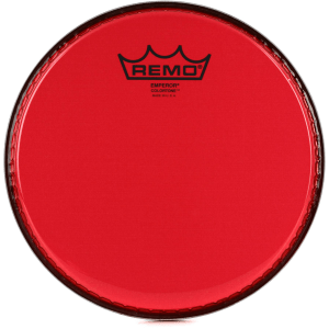 Remo Emperor Colortone Red Drumhead - 8 inch