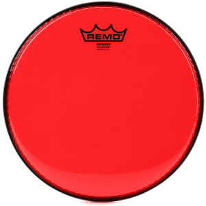 Remo Emperor Colortone Red Drumhead - 10 inch