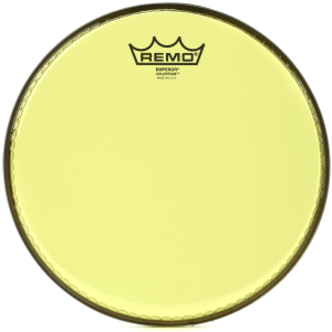 Remo Emperor Colortone Yellow Drumhead - 10 inch