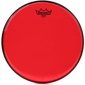 Remo Emperor Colortone Red Drumhead - 12 inch