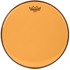 Remo Emperor Colortone Orange Drumhead - 14 inch