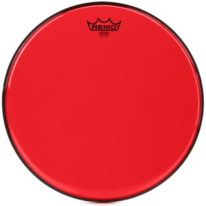Remo Emperor Colortone Red Drumhead - 14 inch