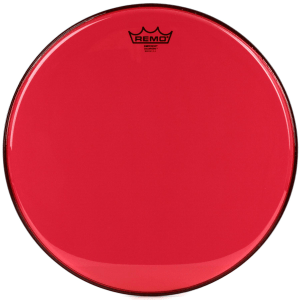 Remo Emperor Red Colortone Drumhead - 16 inch