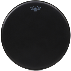 Remo Emperor Black Suede Drumhead - 16 inch