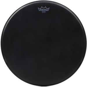 Remo Emperor Black Suede Drumhead - 18 inch