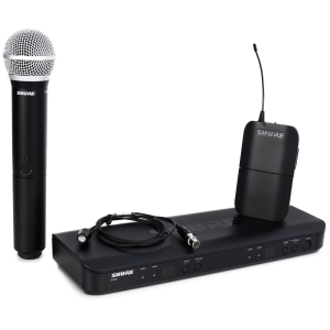 Shure BLX1288/CVL Dual Channel Wireless Combo System - J11 Band