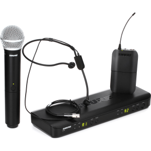 Shure BLX1288/P31 Dual Channel Wireless Combo System - H10 Band