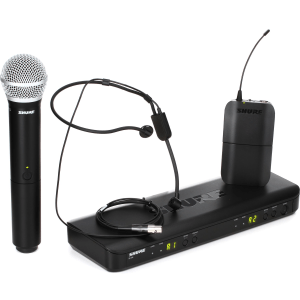 Shure BLX1288/P31 Dual Channel Wireless Combo System - H11 Band