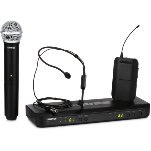 Shure BLX1288/P31 Dual Channel Wireless Combo System - J11 Band