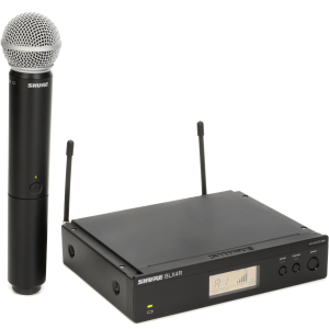 Shure BLX24R/SM58 Wireless Handheld Microphone System - H10 Band
